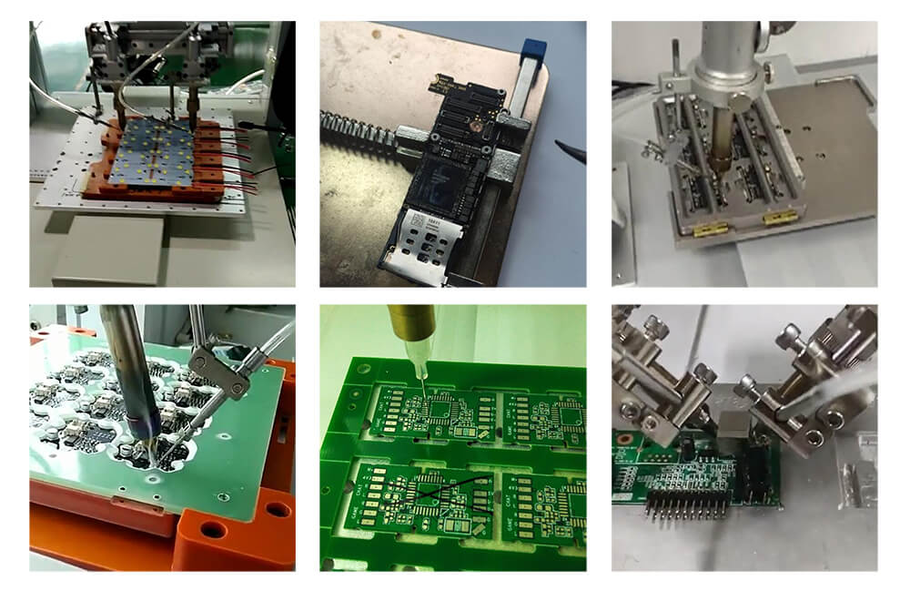 desktop soldering machine application